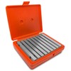 WEN 10349 18-Piece Precision-Ground 1/4-Inch Parallel Sets with Case, Chrome