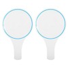 Veemoon 2pcs Mr and Mrs Handheld Dry Erase Paddles Blank