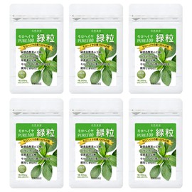 Moroheiya 100% Green Grains, 100 Capsules x 6 Bags, Made in Egypt, Additive-free, Tablet-type, Supplement, Dainichi Healthy Foods