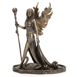 Veronese Design 9" Aine The Celtic Faery Queen of Summer Love Resin Statue Bronze Finish