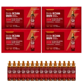 대웅생명과학 마시는 젖산 마그네슘 영양제 식약청 인증, 14회분, 4개 Daewong Life Science Drinkable Lactic Acid Magnesium Supplement, 14 Servings, Pack of 4
