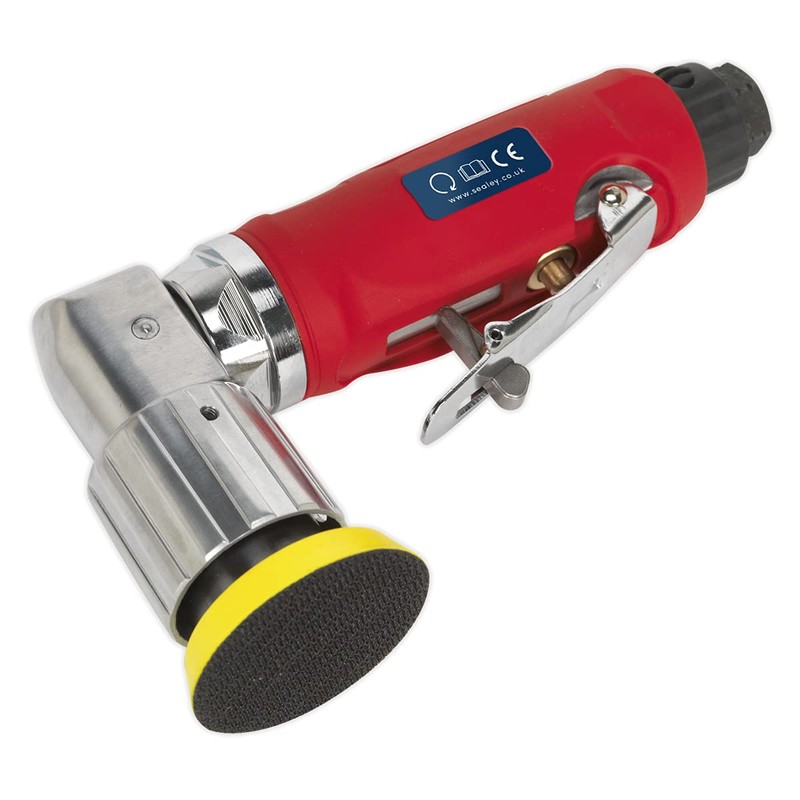 Sealey Gsa70 Air Orbital Sander Mini Disc 50Mm
