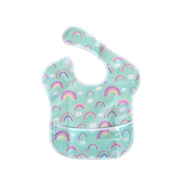 Bumkins Waterproof SuperBib Rainbows 6+, 1pc