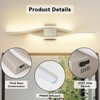 Joossnwell Bathroom Vanity Light Modern Bathroom Lighting Fixture Over Mirror