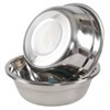 Xyskin Set of 4 Stainless Steel Mixing Bowl Set, Metal