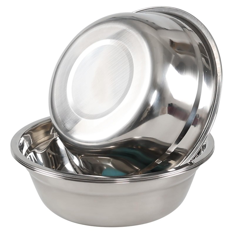 Xyskin Set of 4 Stainless Steel Mixing Bowl Set, Metal