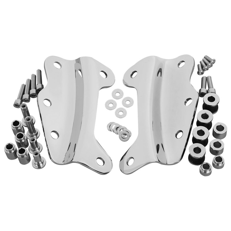 XFMT Motorcycle Trunk Mount Luggage Rack w/ 4-Point Docking Kits