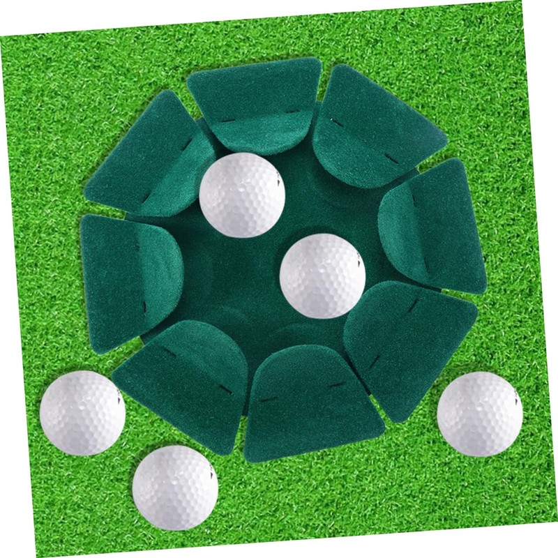 Kisangel Golf Practice Putting Cup Metal Training Hole Disc for