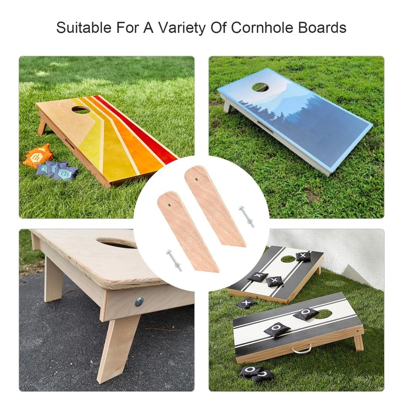 SCOTTCHEN Cornhole Board Legs for Cornhole Board DIY Maker, Cornhole