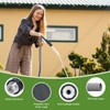 LINEX Lightweight Garden Hose 50 ft Ultra Flexible, Kink-Free for