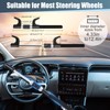 5 Digital Combination Car Steering Wheel Lock, LAMA Password Code