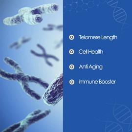 CAW Telomere Length Hypersorption Cycloastragenol | Anti-Aging Telomerase Activation | DNA Health Immunity Boost | 5Mg 30Enteric-Coated Capsules 1 Bottle