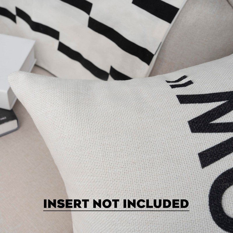 TwoDays Hypebeast Room Decor, Off White Inspired Pillow Quotation Decorative