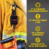 Gear Keeper Box LED Flashlight Retractor With 3” AL Carabiner