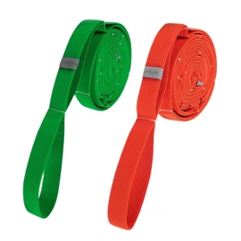 eaglefit - Set of 2 Multi Training Bands by Flexvit Green and Orange for Professionals and Beginners - Resistance Bands for a Full Body Workout with Loops for Quick Intensity Change