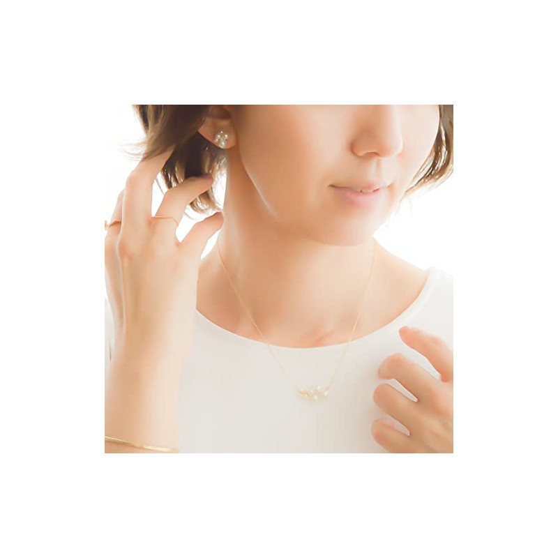 NAOTJEWELRY Womens Stud Earrings Metal Allergy Support Pearl