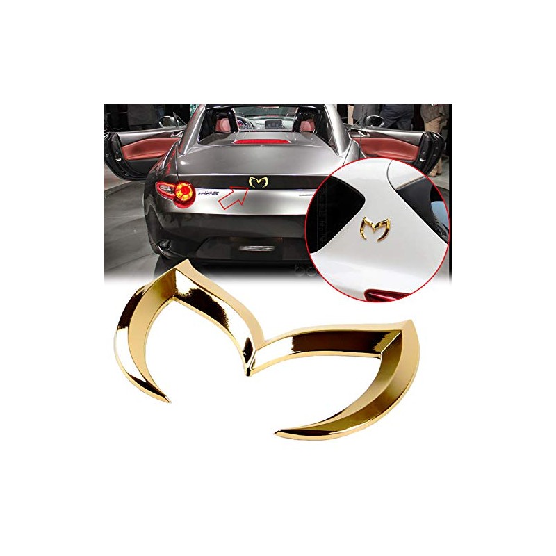 Xotic Tech Rear Trunk Evil M Emblem Logo Decor Badge