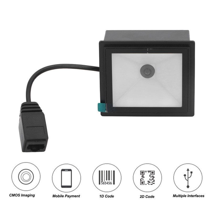 Embedded Bar Code Reader USB Interface Auto Sensing 1D 2D