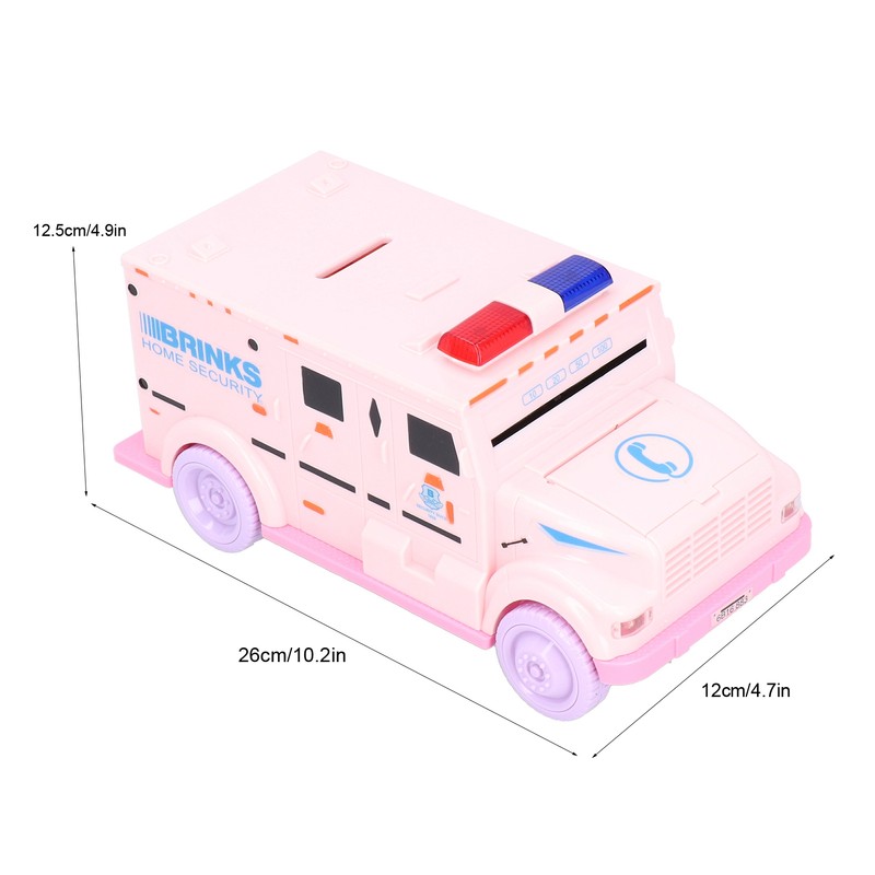 Coin Money Saving Box Innovative Car Shaped Password Piggy Bank