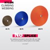 GM CLIMBING 1 inch Nylon Tubular Webbing Tape CE UIAA