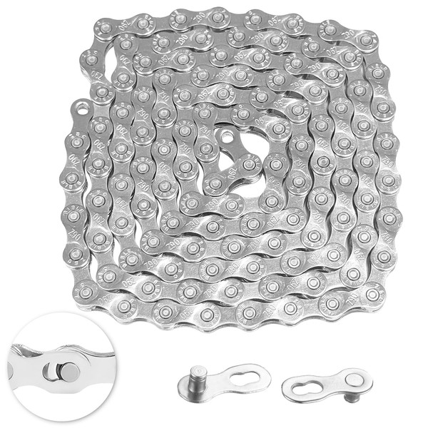 21/24/27 Speed Bike Chain, Bicycle Mountain Bike Chain, 116 Links
