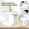 Mini Light Box Photography,PULUZ 20cm Photography Studio LightBox with 2