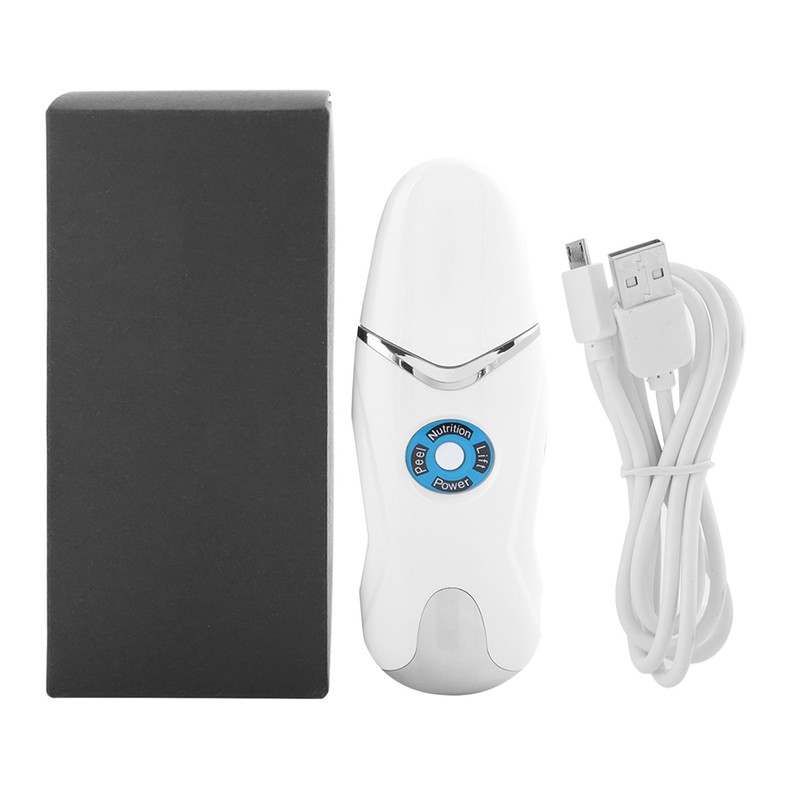 Ultrasonic Skin Scrubber Pore Cleaning Blackhead Acne Removal Photon Rejuvenation