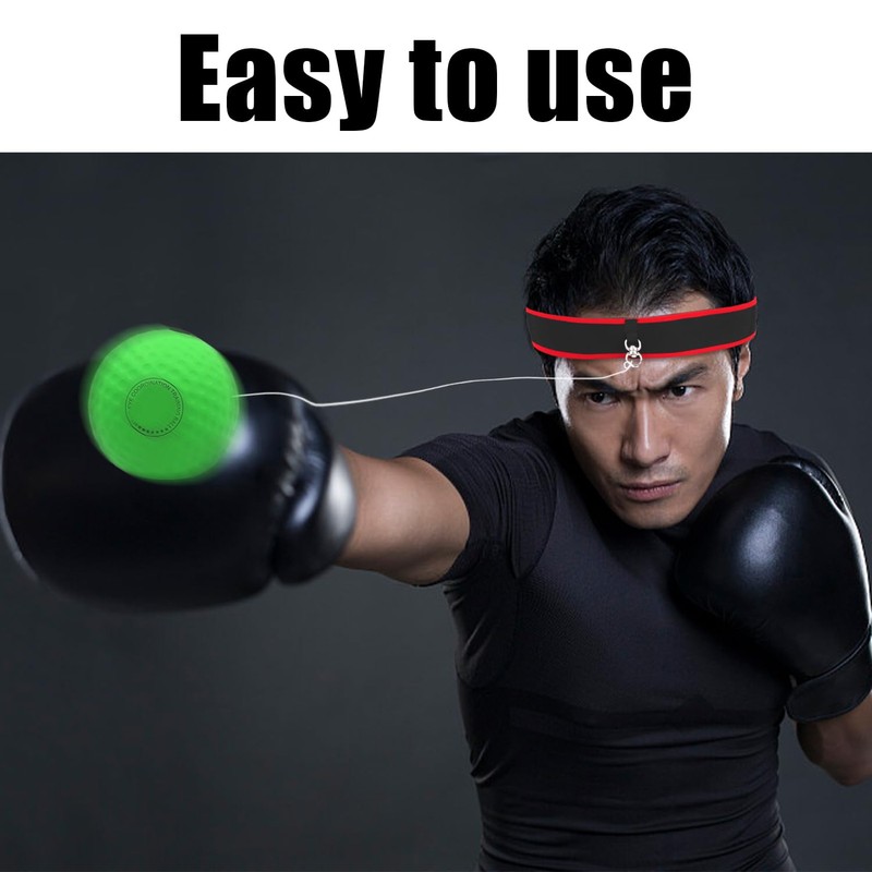 NyxSeat 1 Piece Boxing Training Ball, Boxing Reflex Ball, Boxing