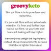 Groovy Keto Oat Fibre | 500g | Extra light and