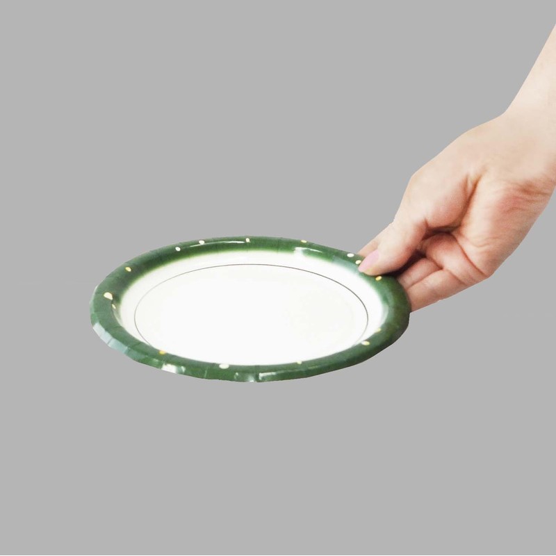 Paperware U-7DP Design Paper Plates, Extra Volume, 100 Sheets, 6.7