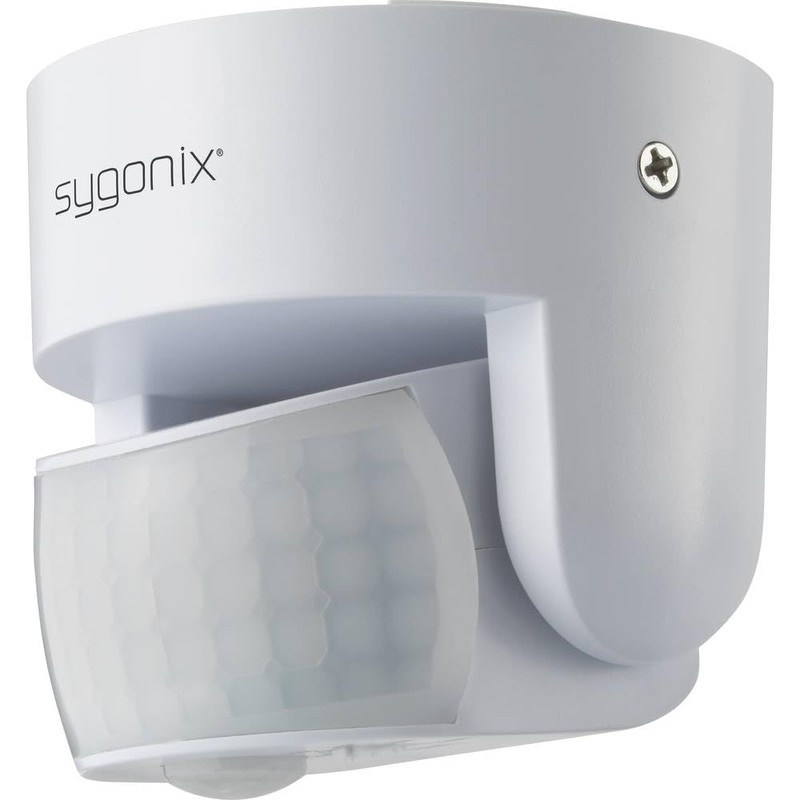 Sygonix SY-4755360 Ceiling,Wall,Surface mount PIR motion detector 180° relay White