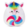 Athoinsu 12‑Inch Rainbow Unicorn Plush Pillow Soft & Cuddly Stuffed