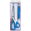 Mist Chicken Stainless Steel Bleed Scissors 20 cm Blue No.