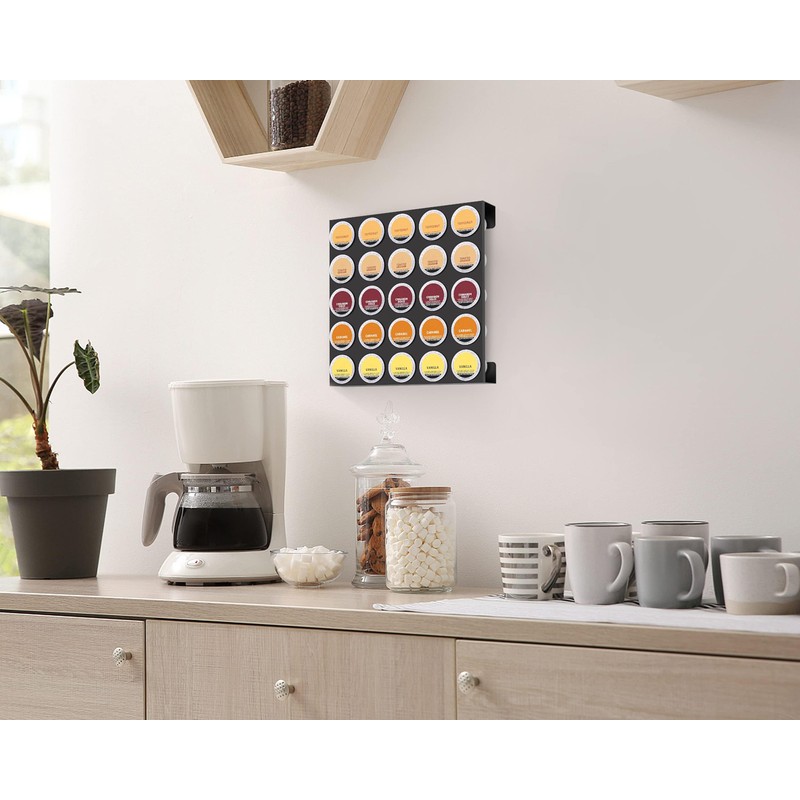 MyLifeUNIT K Cup Organizer Drawer Countertop Wall Mounted K Cup