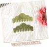TOVINANNA 2pcs Jade Massage Combs for Scalp Relief Natural Gua