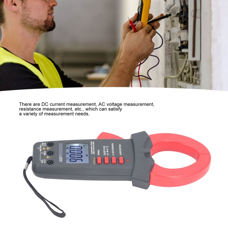 Clamp Meter Multimeter High Accuracy Multifunctional Digital Volt Amp Ohm