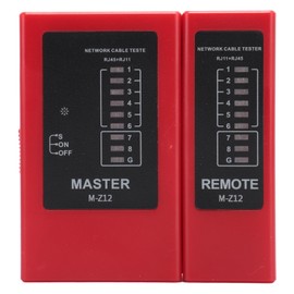 Network Cable Tester with LED Display for RJ45 RJ11 RJ12 CAT5 CAT6 CAT7 UTP Wire Test Tool