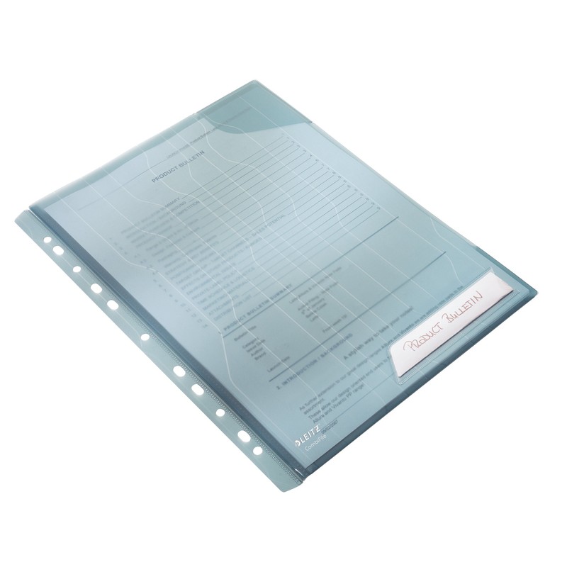 Leitz Combifile A4 Folder (Pack of 5) - Clear