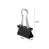 Ykimok 40Pcs Mini Binder Clips, 5/8 inch(15mm), Paper Clamps Micro
