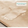 Clara Clark Bathroom Rugs, Ultra Soft Plush Bath Mat for