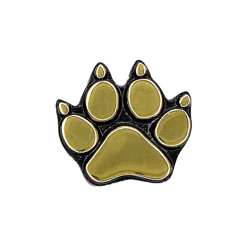 Michael Healy Dog Paw Doorbell Ringer - Brass