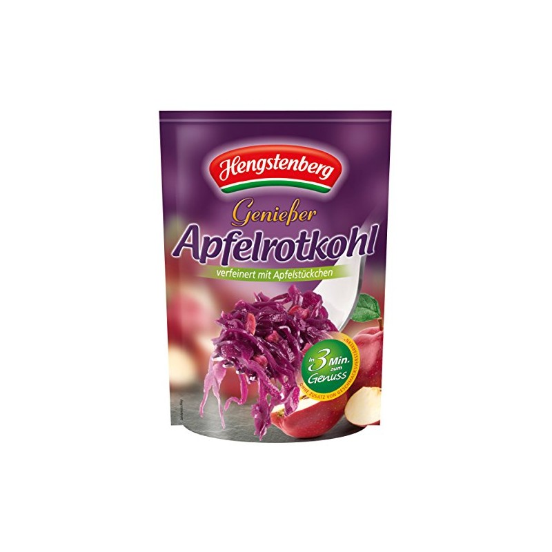 Hengstenberg Mildessa Red Cabbage with Apple 14.1 Ounces