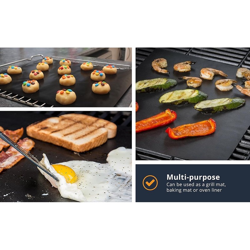 Extra Large BBQ Grill Mat (3 Pack) - BBQ Mats