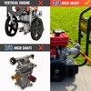 YAMATIC 3/4" Shaft Horizontal Pressure Washer Pump 3400 PSI @