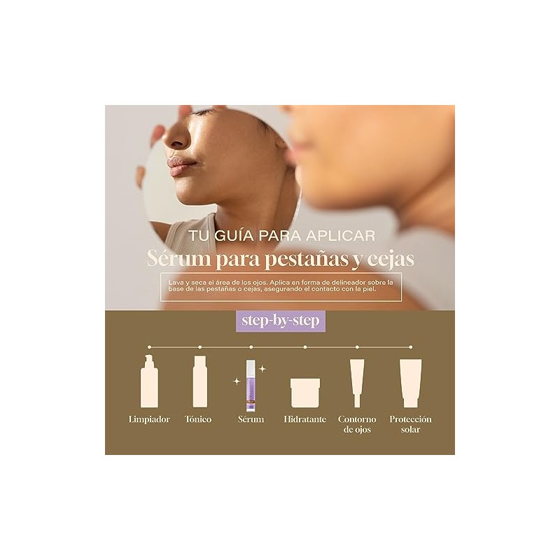 Collagenic Serum para Fortalecer y Alargar las Pestañas y Cejas