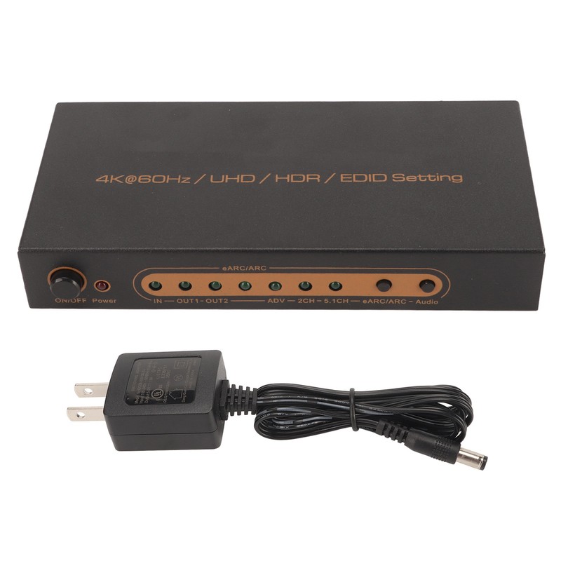 HD Multimedia Interface Sound Extractor 4K 60Hz HDR HD Multimedia