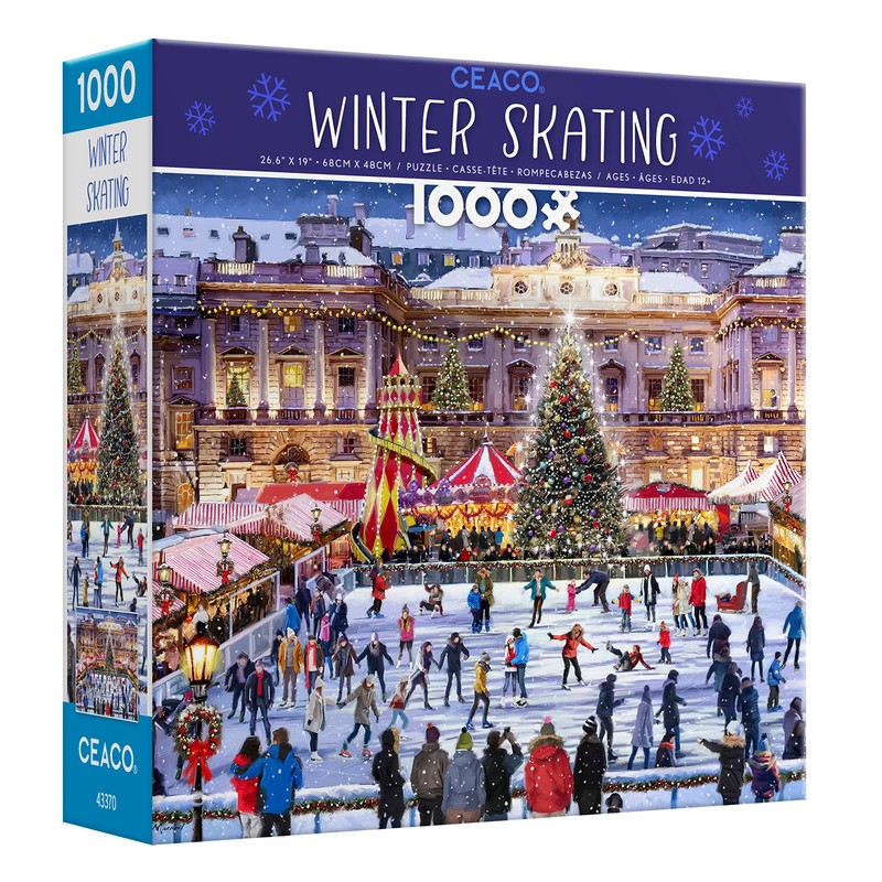 Ceaco - Classic Christmas - Winter Skating - 1000 Piece