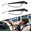 AutoHornix 602511 1 Pair Front Windshield Wiper Arm Kit Noiseless
