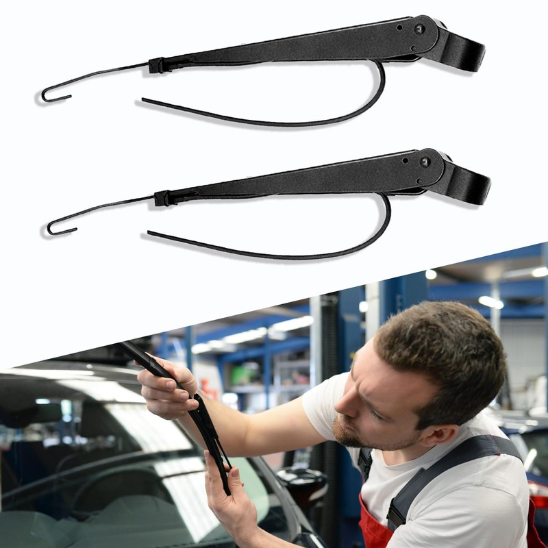 AutoHornix 602511 1 Pair Front Windshield Wiper Arm Kit Noiseless