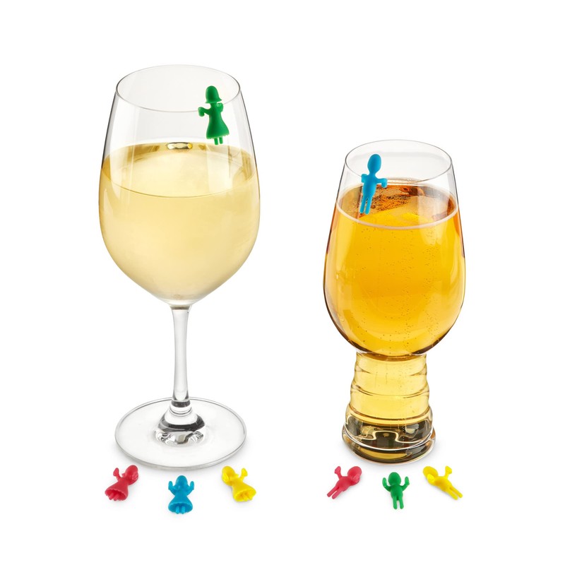 True Zoo Bruce 1 Wine Bottle Stopper and 8 Wine